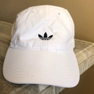 White Adidas Hat